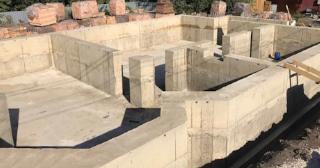 Фундамент с цокольным этажом под ключ заказать в Зеленокумске - фундамент цокольный этаж под ключ цена от 7187 руб за м2